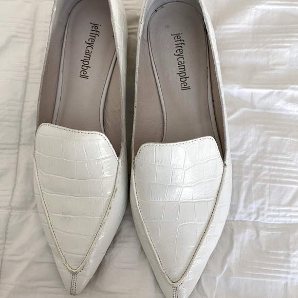 Jeffrey Campbell viona white Used size 6.5 - Picture 2 of 5